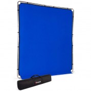 Manfrotto Ezyframe Background Set Chroma Blue 6.5x7.5