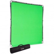 Manfrotto Ezyframe Background Set Chroma Green 6.5x7.5