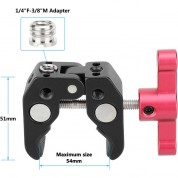 Camvate Super Crab Clamp 1/4