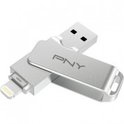 Pny 64gb Duo Link Ios Usb 3.2 Gen 1 Flash Drive