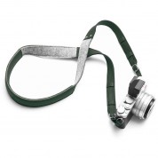 Woolnut Leather Camera Strap Green | Premium Camera Accessory