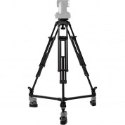 E-image Aluminum Ptz Tripod With 100mm Base & Dolly