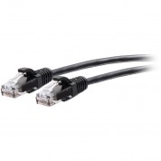 C2g Cat6a Slim Ethernet Patch Cable 6' Black Utp