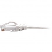 C2g Cat6a Slim Ethernet Patch Cable 25' White Utp