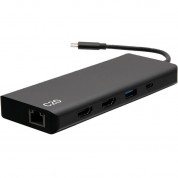 C2g Usb-c 9-in-1 Dual Display Docking Station 60w Taa