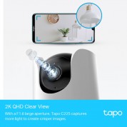 Tapo C225 V2 4mp Pan-tilt Indoor Wi-fi Security Camera