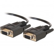 C2g Db9 Female To Female Rs-232 Cable 1ft Black