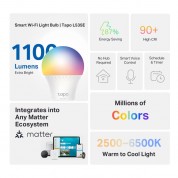 Tapo L535e Smart Wi-fi Light Bulb With Matter Support