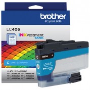 Brother Lc406cs Cyan Ink Cartridge | High Yield