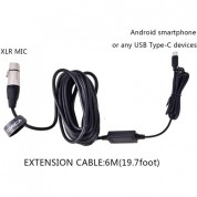 Comica Xlr To Usb-c Audio Interface Cable For Android