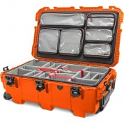 Nanuk 962 Wheeled Hard Case Pro Photo Kit Orange 70l