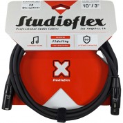 Studioflex Xlr Microphone Cable 10' Black Hd Audio