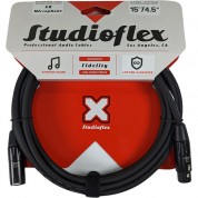 Studioflex Xlr Microphone Cable 15ft Black