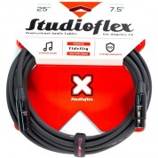 Studioflex Xlr Microphone Cable 25ft Black