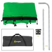 Angler Wide Vista Panoramic Screen Chroma Green 8x13