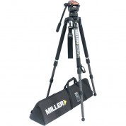 Miller Versa Cxv10 Solo-q 100 Carbon Fiber Tripod Kit