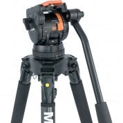 Miller Versa Cxv10 Solo-q 100 Carbon Fiber Tripod Kit