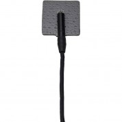 Viviana Fur Lavalier Microphone Cover Square Black