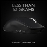 Logitech G Pro X Superlight Wireless Gaming Mouse Black