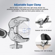 Neewer Ua008 Super Clamp With Ball Head Magic Arm