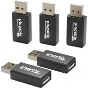 Plugable Usb-a Charger Adapter 5-pack