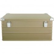 Eylar 4-piece Aluminum Storage Trunk Set Tan