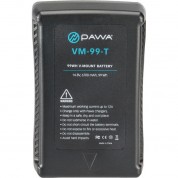 Pawa Vm-99-t V-mount Battery 99wh With D-tap Charger