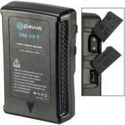 Pawa Vm-99-t V-mount Battery 99wh With D-tap Charger