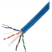 Dynotech Cat 6 Utp Cmr Ethernet Cable 1000ft Blue