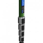 Leofoto Mpq-325c Carbon Fiber Monopod Olive Green