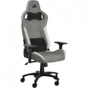 Corsair T3 Rush Fabric Gaming Chair Gray White