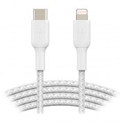 Belkin Boostcharge Usb-c To Lightning Cable 6.6' White