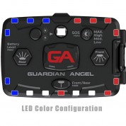 Guardian Elite Series Safety Light Red Blue Wearable