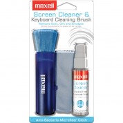 Maxell Screen Cleaner Brush Cloth Set