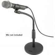 Auray Msgn-17 Telescoping Mic Stand With Gooseneck