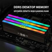 Silicon Power 64gb Zenith Rgb 6000 Mhz Ddr5 Memory Kit