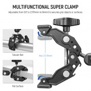 Neewer Ua036 Double Super Clamp For Photography Lighting