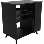 Glorious Modular Side Rack - Black | Compact Storage Solution