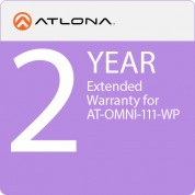 Atlona 2-year Extended Warranty For At-omni-111-wp