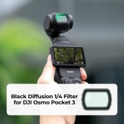 K&f Nano-x Black Diffusion Filter For Dji Osmo Pocket 3