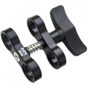 Scubalamp Ac02 Double Butterfly Clamp - Black