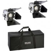 Hedler Profilux Daylight 1400 Led Fresnel 2-light Kit