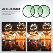 Neewer Star Filter Kit 40.5mm 3-piece