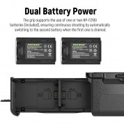 Neewer Vg-c4em Battery Grip With Charger Kit