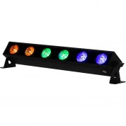 American Dj Ubl6h Rgbal+uv Linear Light Bar 6 Leds