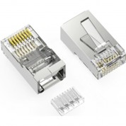 Rj45 Shielded Cat 6 Male Connector | High-performance Ethernet