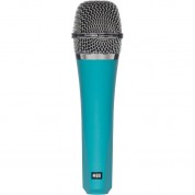 Telefunken M80 Supercardioid Dynamic Microphone Turquoise Chrome