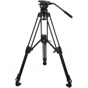 Camgear V10 Al/ms Fluid Head & Aluminum Tripod 100mm