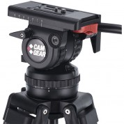 Camgear V10 Al/ms Fluid Head & Aluminum Tripod 100mm