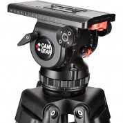 Camgear V20p Efp Cf/ms Fluid Head Tripod System 100mm